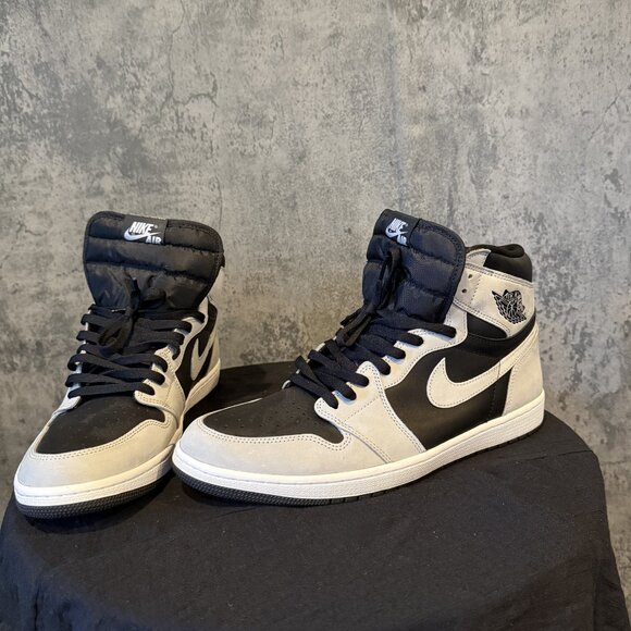Jordan 1 Retro High Shadow 2.0 - Men's Size 15 - Black and Grey - Picture 1 of 4